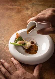 Restaurant Amicis · Alexandre Baumard et ses équipes · Chef étoilé Bordeaux